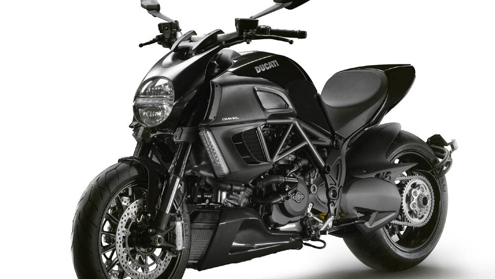 Ducati unveils all-black Diavel