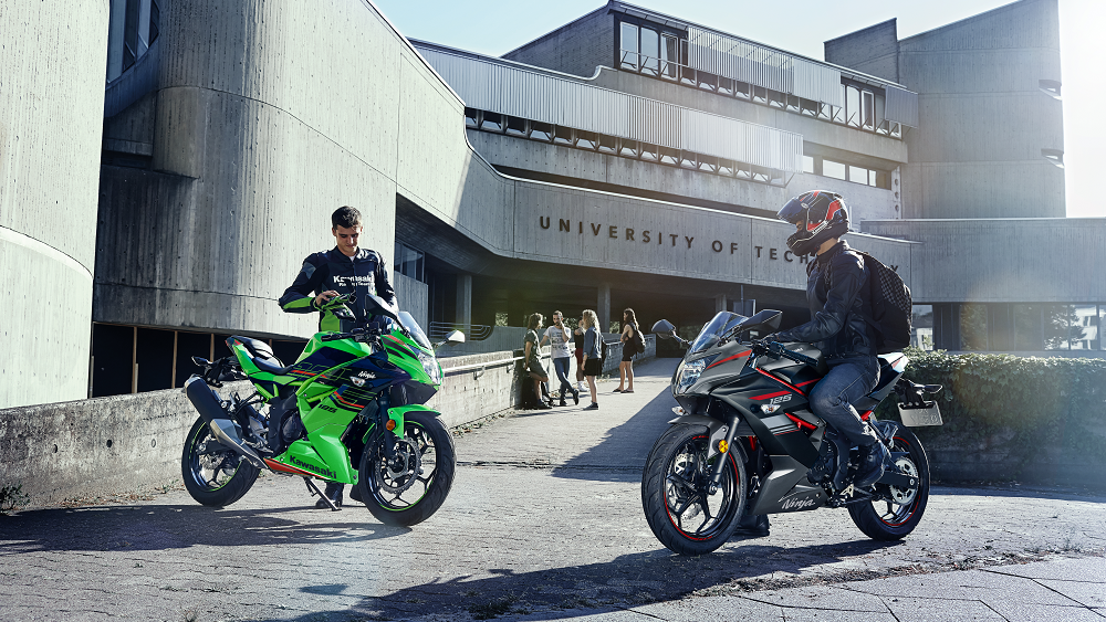 2023 Kawasaki Ninja 125 and Z125. - Kawasaki