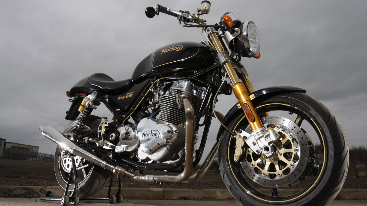 Pierre Terblanche designing for Norton