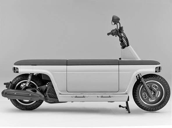 HONDA MOTOCOMPO カウル ホワイト Return of the Honda Motocompo | Visordown
