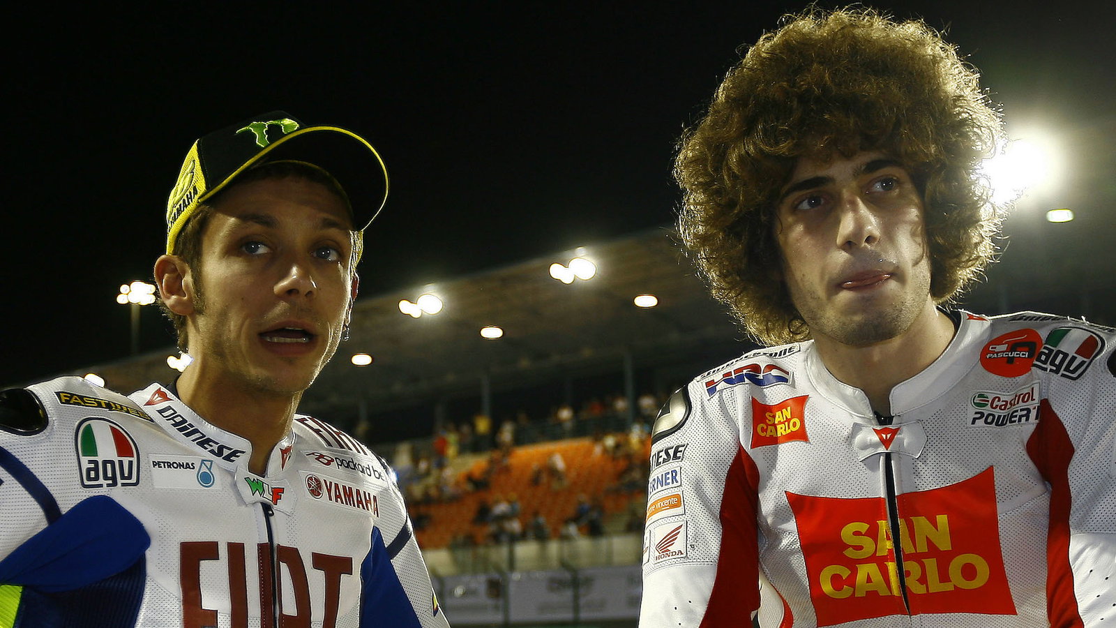 Valentino Rossi, Marco Simoncelli