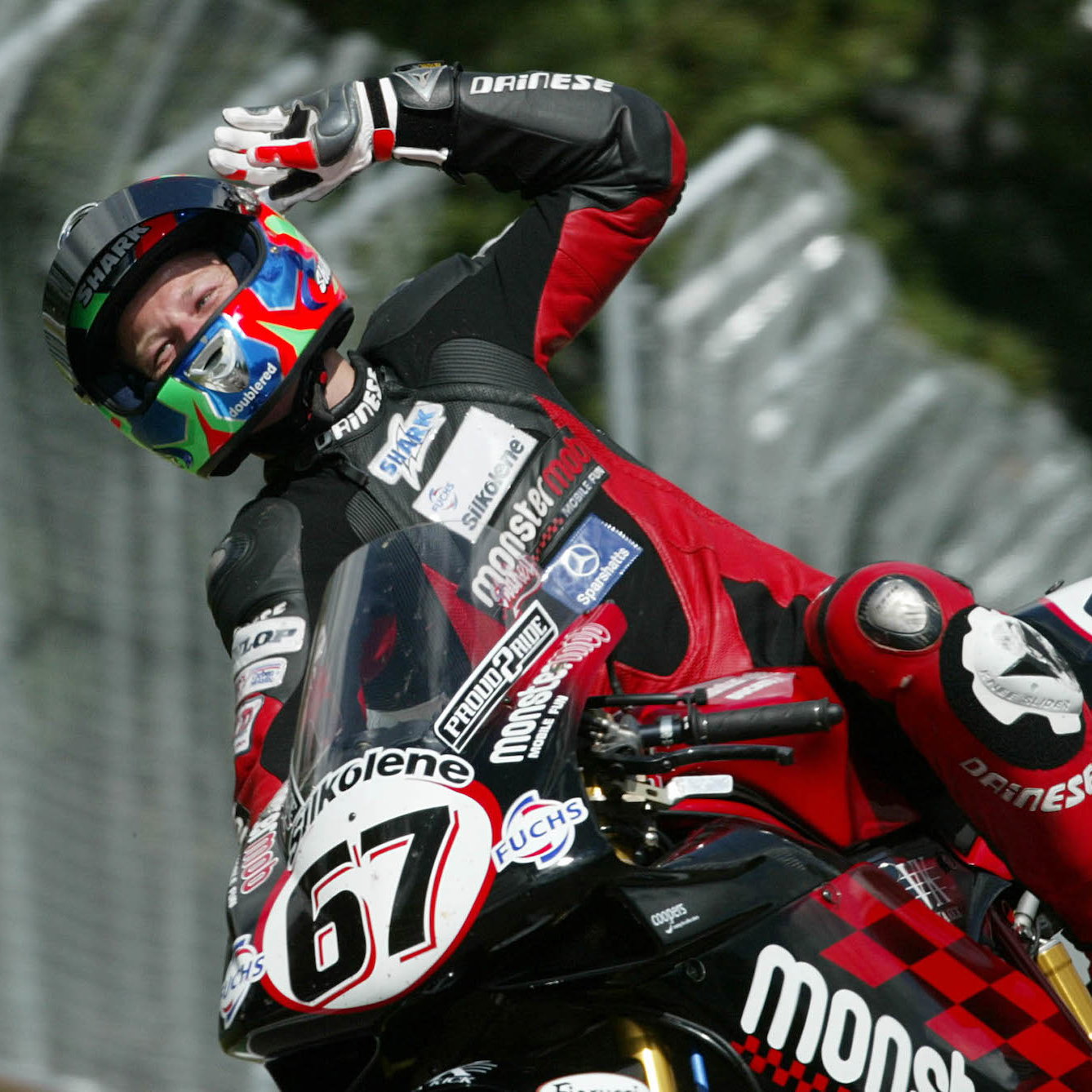 Shane Byrne - GSE Racing Monstermob Ducati, 2003 WorldSBK