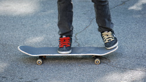 Biker's widow sues skateboarder over husband's death