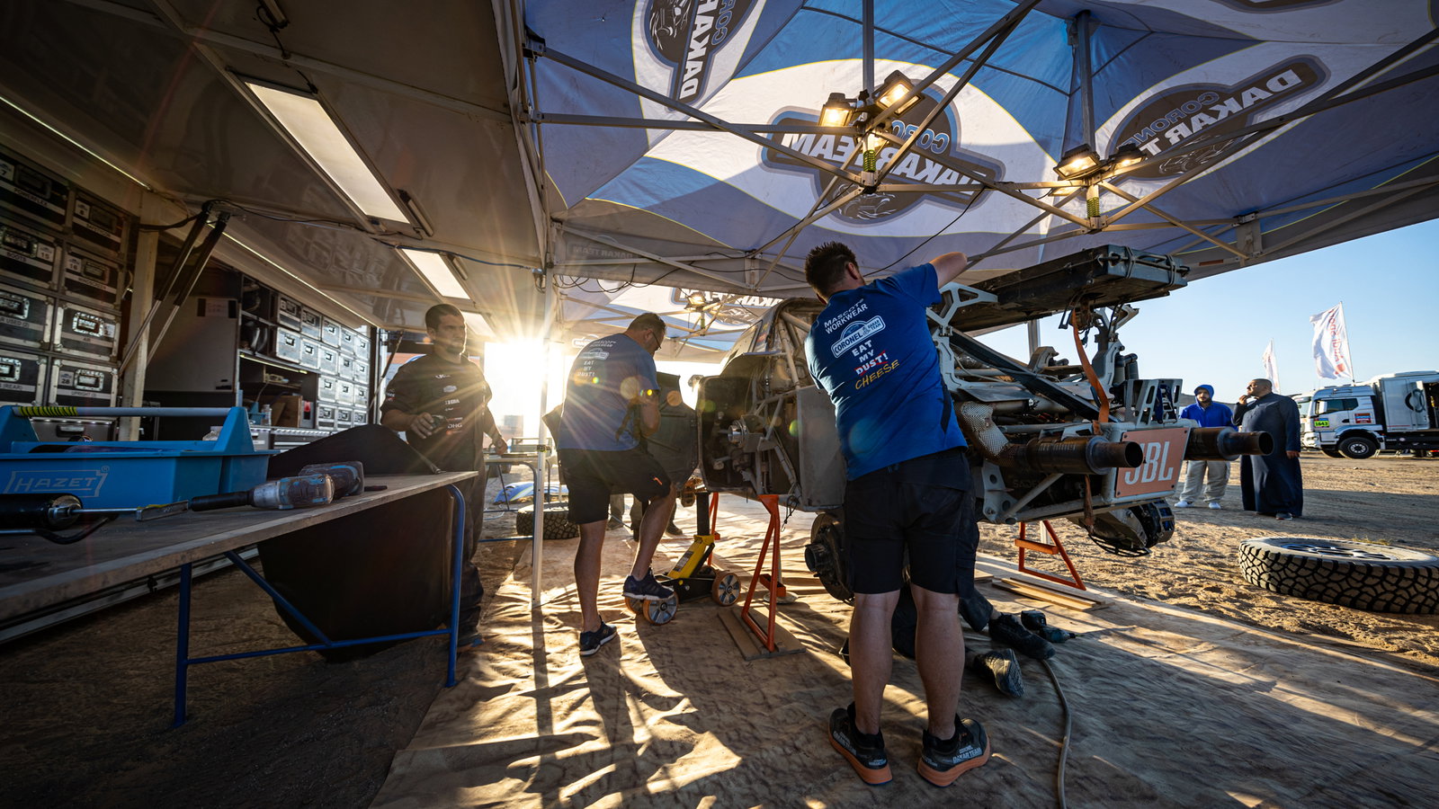 Coronel Dakar Team. - Tim Coronel/Facebook