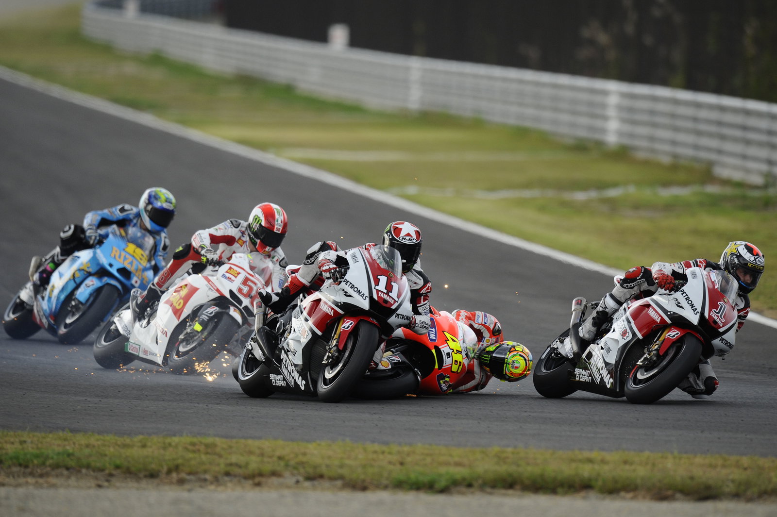 Simoncelli tests 1000cc Honda at Motegi