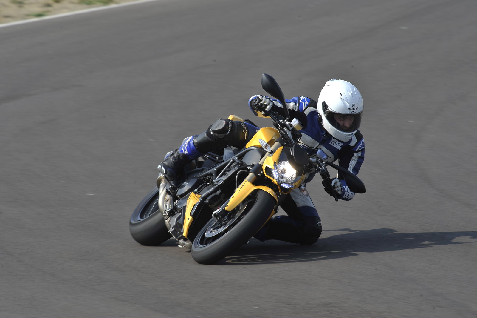 We ride Tommy Hill's Swan Yamaha