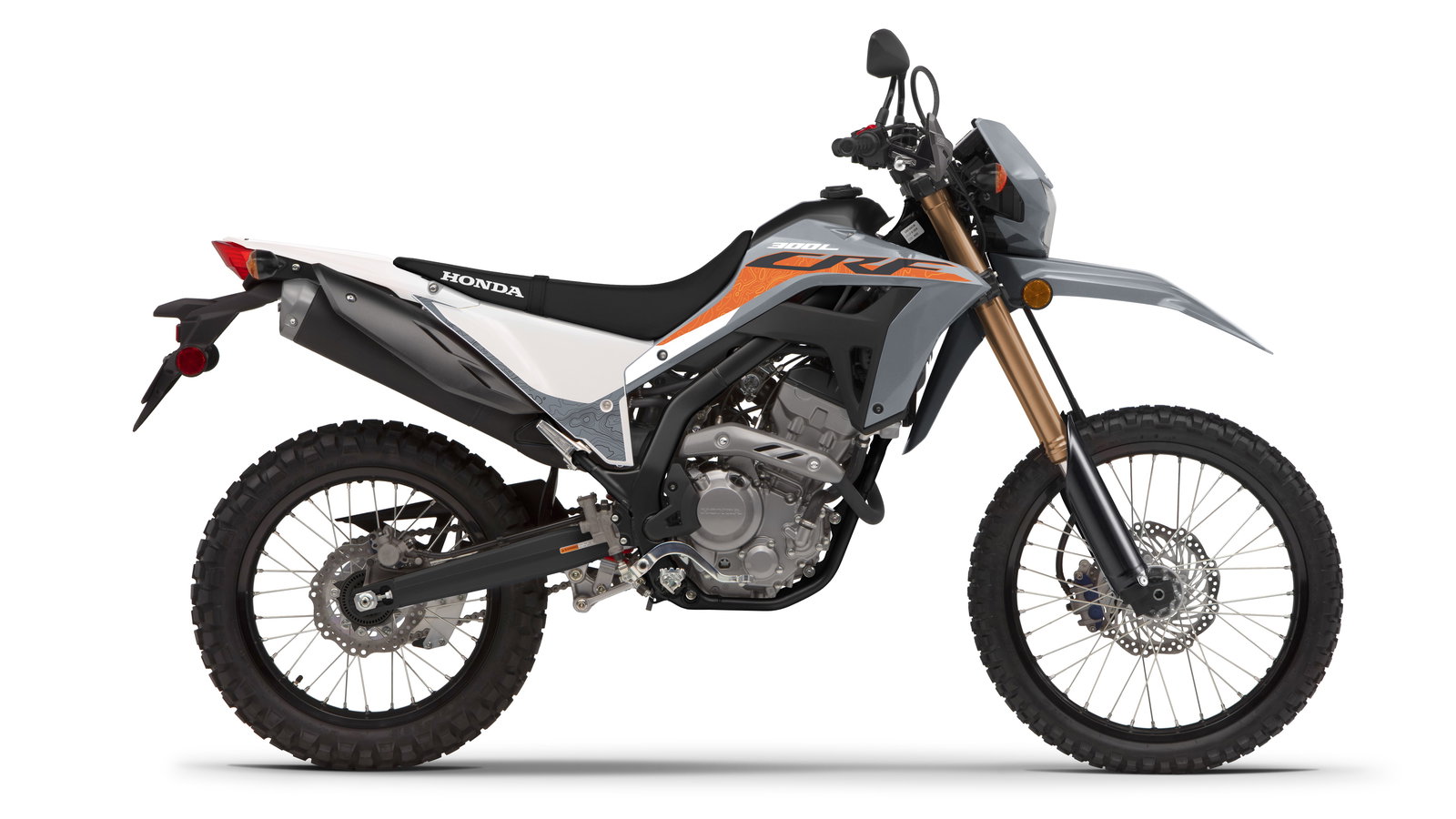2023 Honda CRF300L in Swift Grey