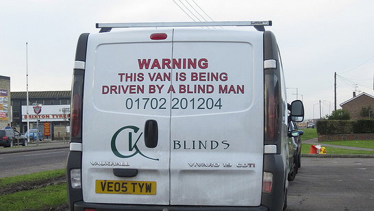 'Blind Drivers' epidemic