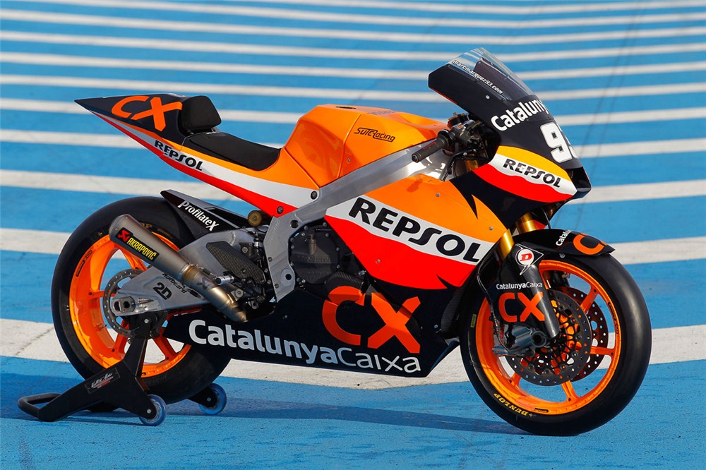 Gresini Honda goes black in respect