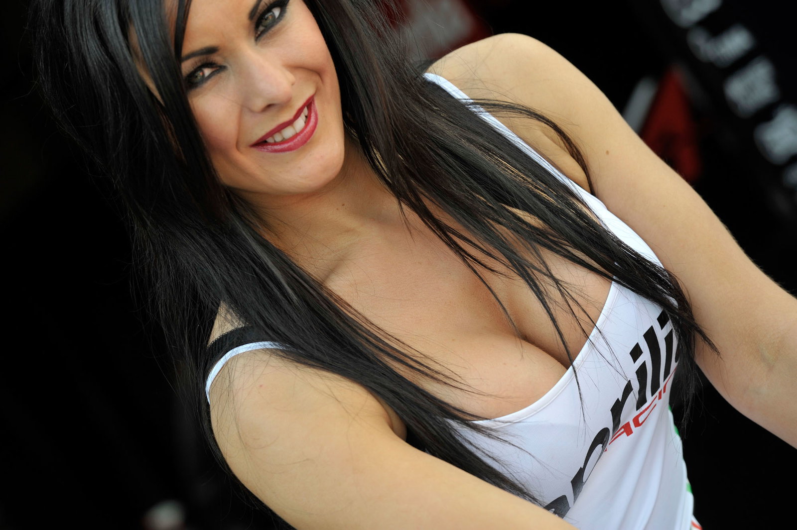 Haslam, Melandri crash sequence