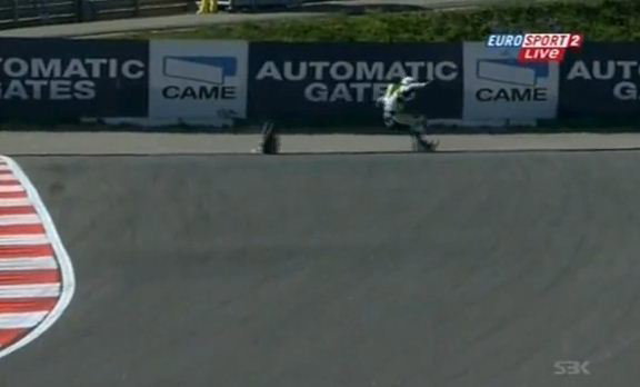 Portimao World Superbikes crash gallery