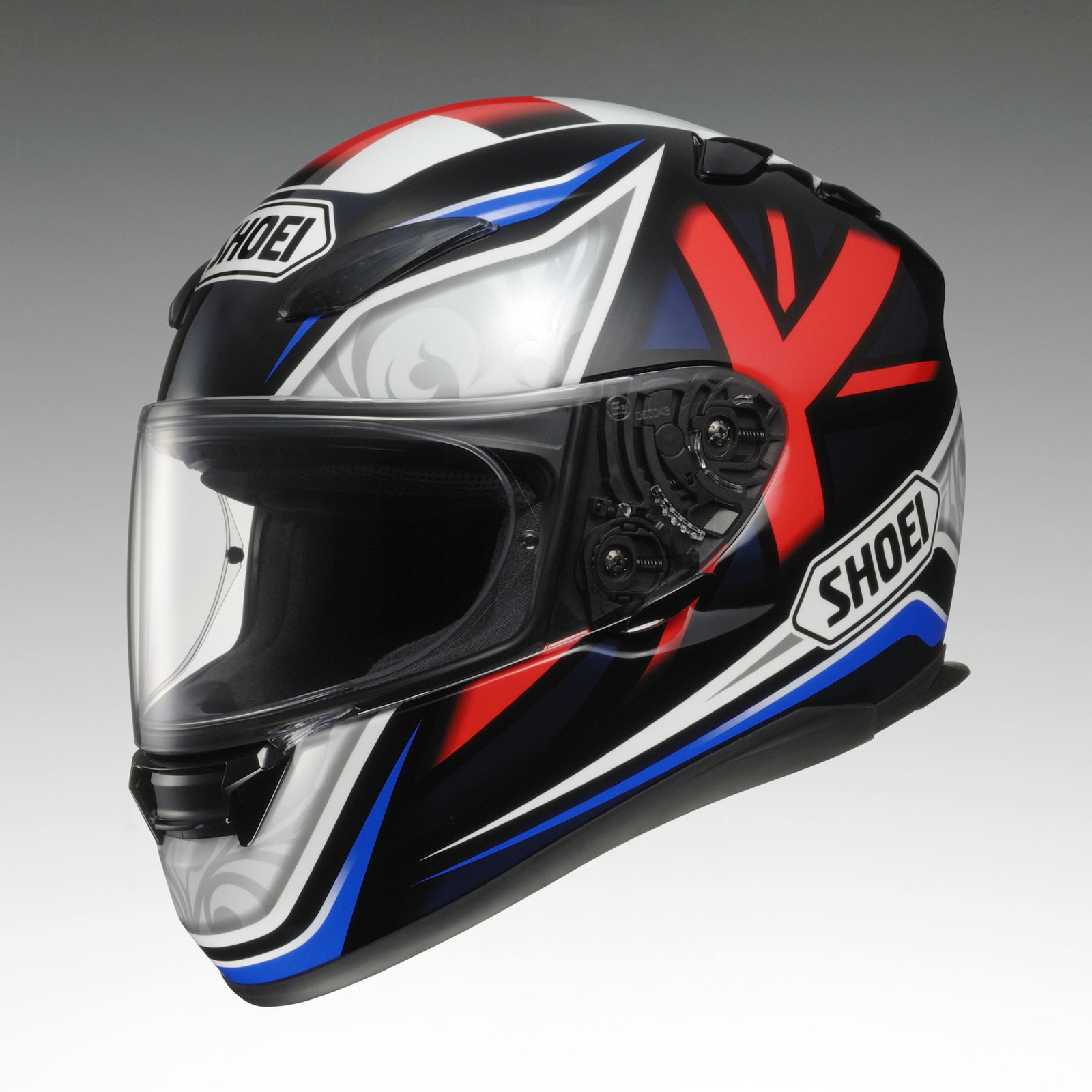 shoei british flag helmet X-Fifteen Marquez 8 L 15 incorporates valuable data learned through years of international race wins New: Bradley Smith's first Shoei