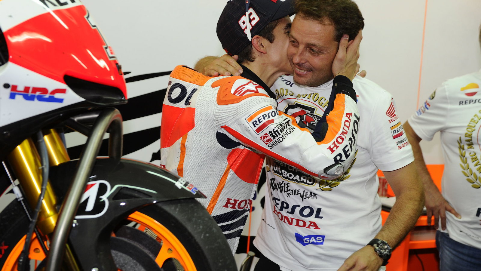 Marc Márquez, Emilio Alzamora