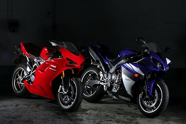 The Four Horsemen - Kawasaki Z750, Suzuki Gladius, Honda Hornet, Yamaha XJ6