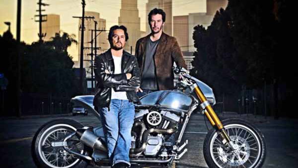 Keanu Reeves starts motorcycle company