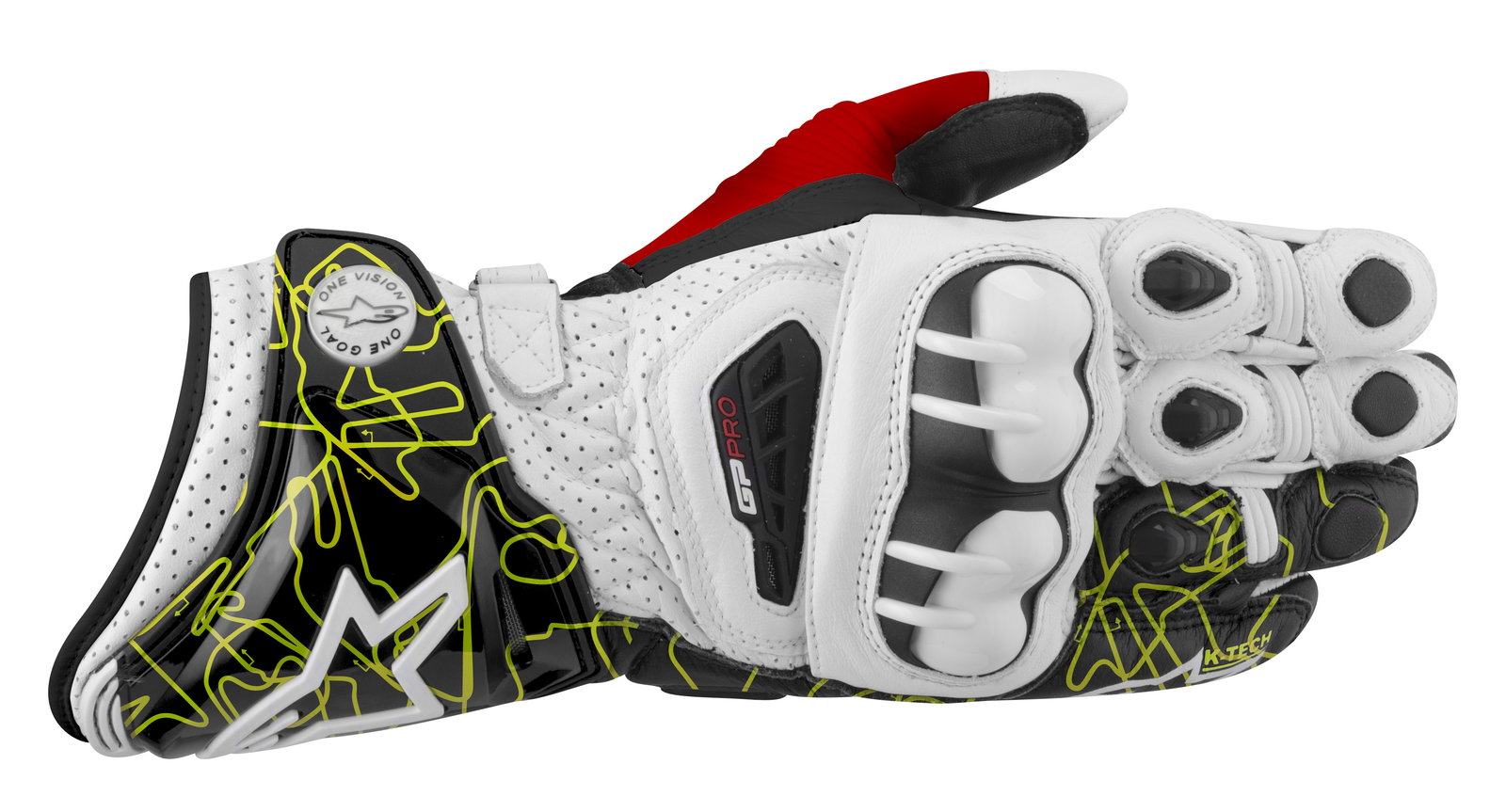 Alpinestars GP Pro Glove レッド/ホワイト New: 2013 Alpinestars GP Pro gloves | Visordown