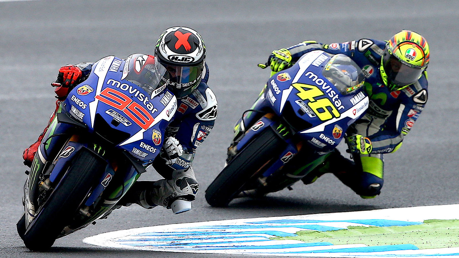 Jorge Lorenzo, Valentino Rossi - Yamaha MotoGP