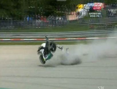 Biaggi clocks 203mph at Monza