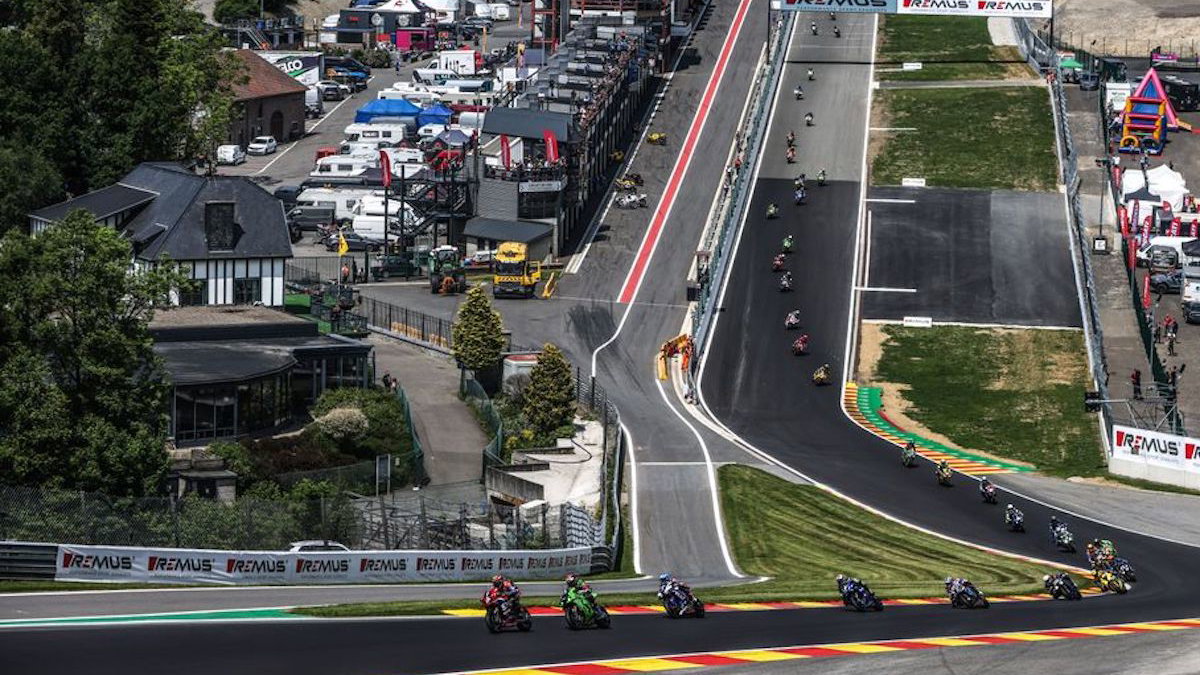 Start of EWC race at Spa Francorchamps