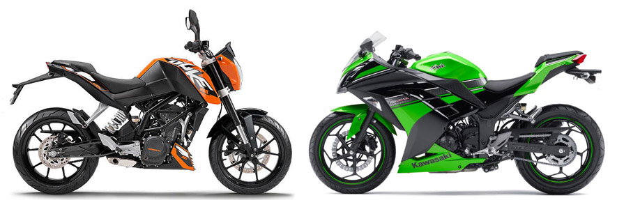 Versus: Honda CBR500R vs Kawasaki Ninja 300