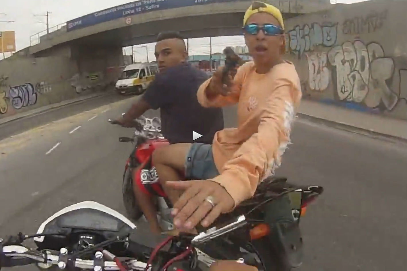 Police in twitter row after posting picture of child pillion passenger