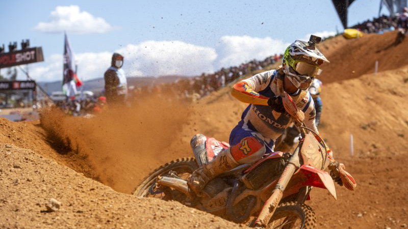 Tim Gajser, 2022 MXGP of Portugal. - Honda Racing Corporation.