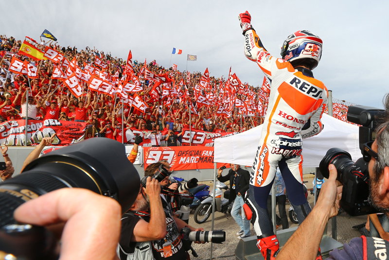 Marquez becomes youngest MotoGP World Champion