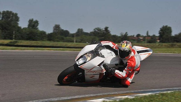 Sebastien Loeb shows motorcycle skills