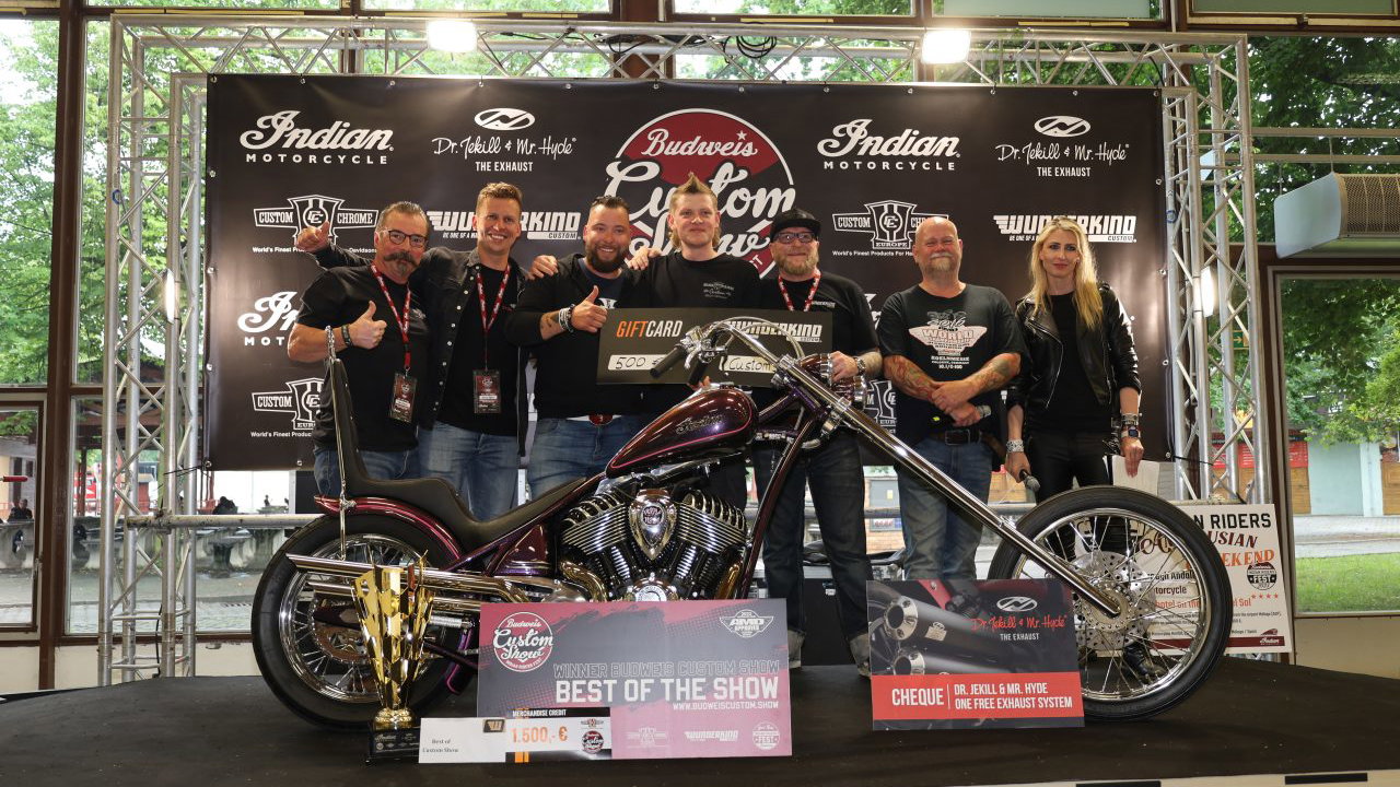 2023 Indian Motorcycle Custom Show.