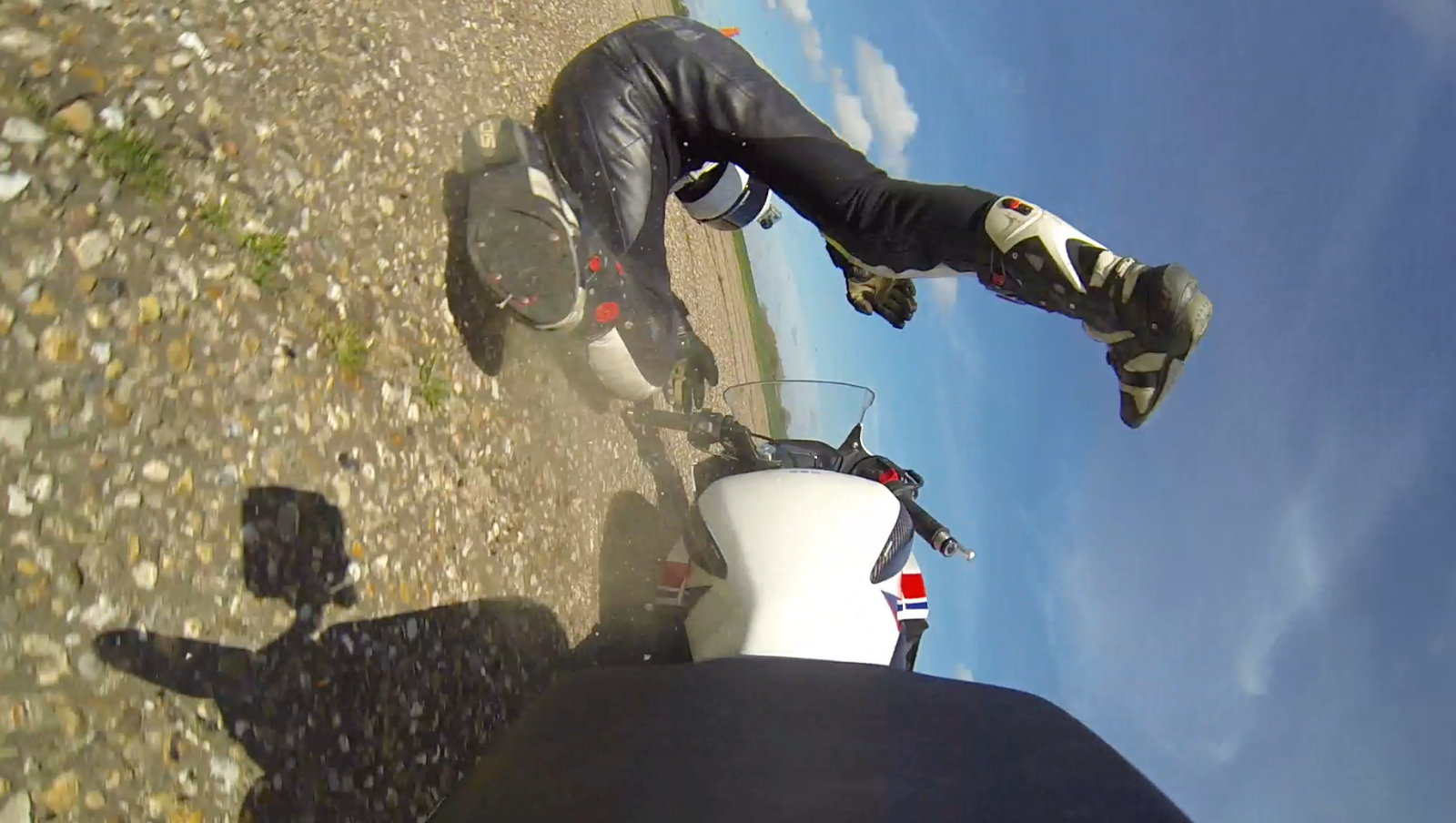 Ross Noble films TV series using KTM 1290 Super Duke R