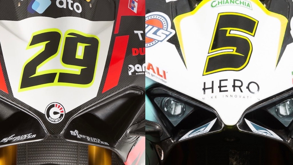 Luca Bernardi - Spark Barni Ducati, Phillip Oettl - Go Eleven Ducati