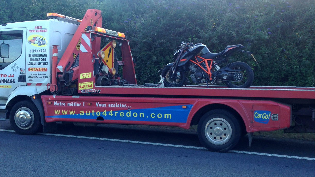 Road test: How I crashed a KTM 1290 Super Duke R
