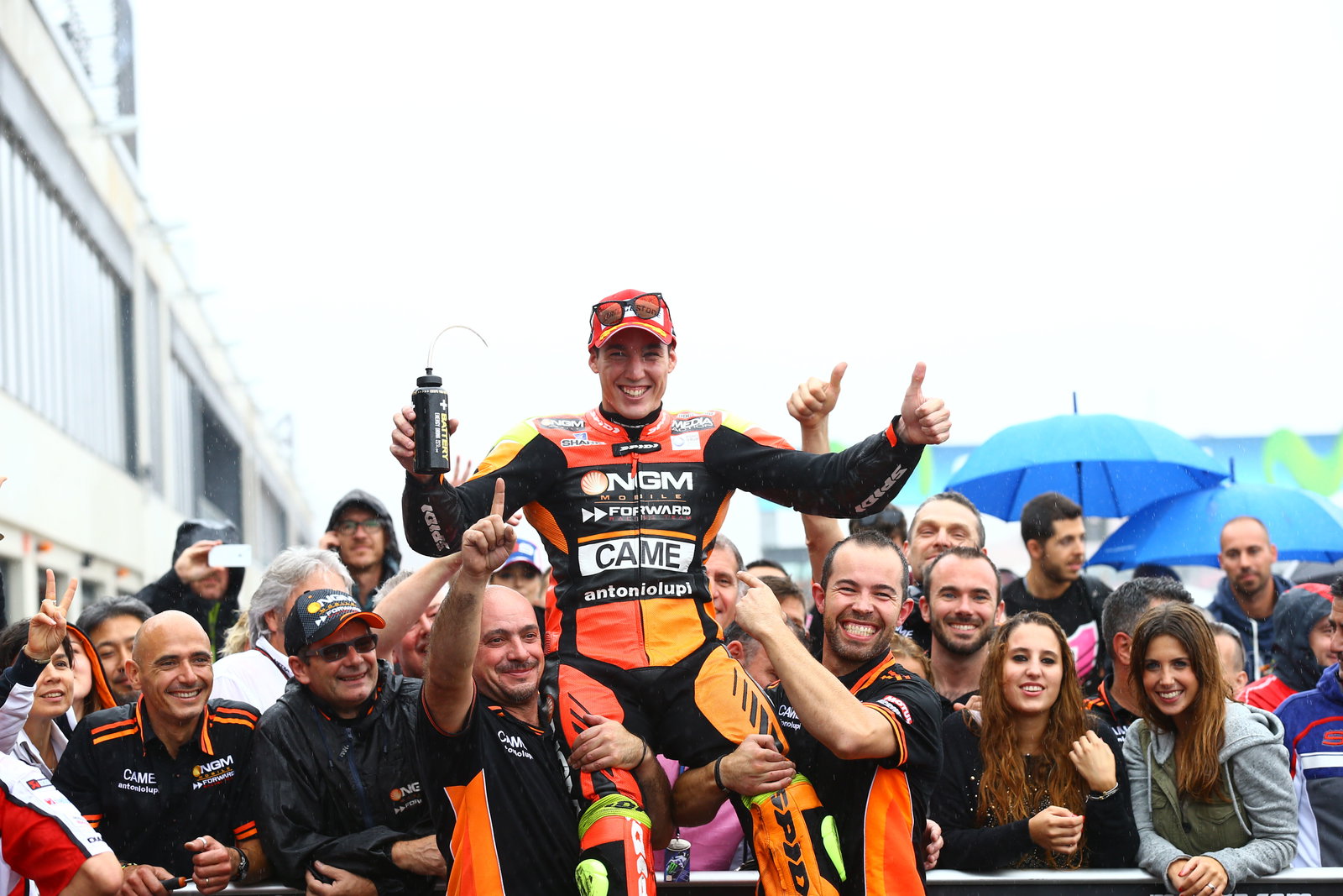 Rossi taken for CT scan following crash