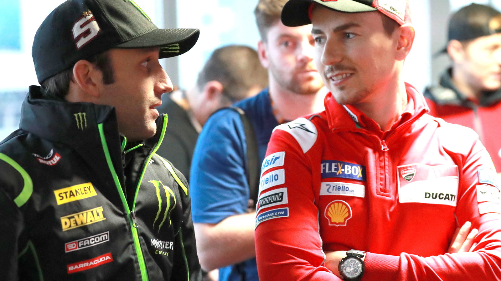 Johann Zarco, Jorge Lorenzo