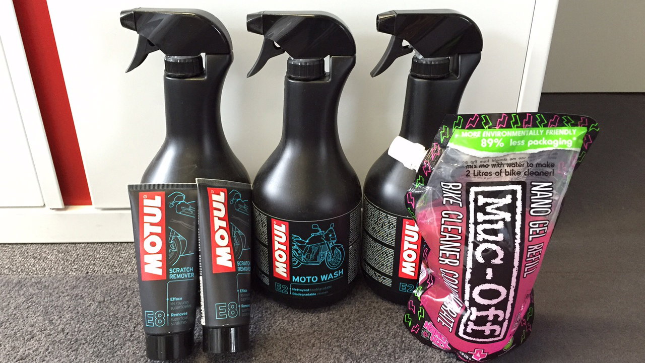 Review your bike to win Motul and Muc-Off goodies