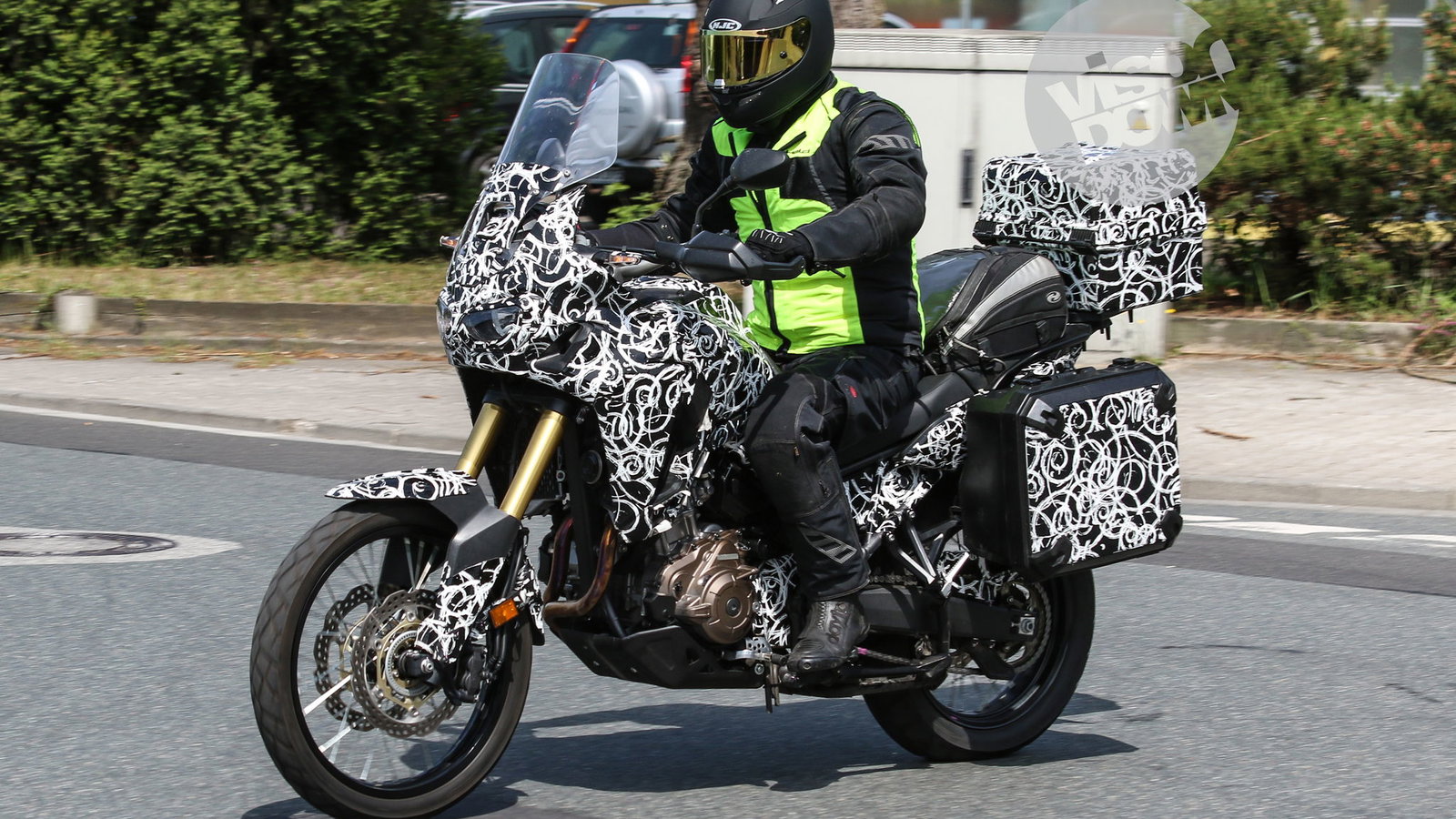 Touring-spec Africa Twin spotted