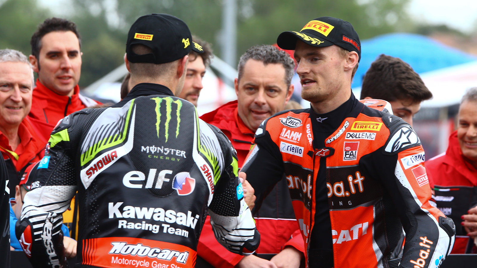 Chaz Davies Jonathan Rea