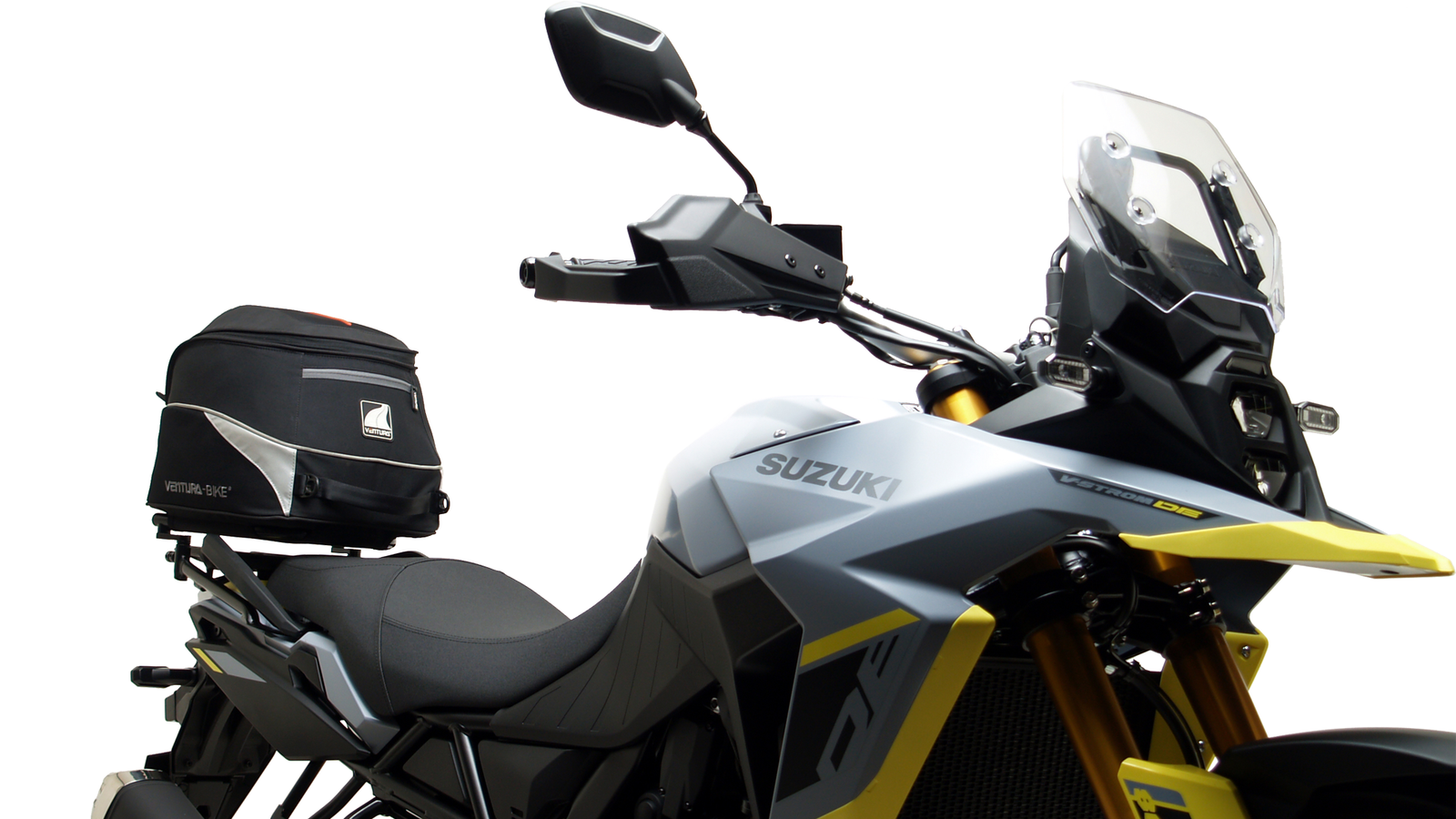 Suzuki V-Strom 800DE with Ventura luggage