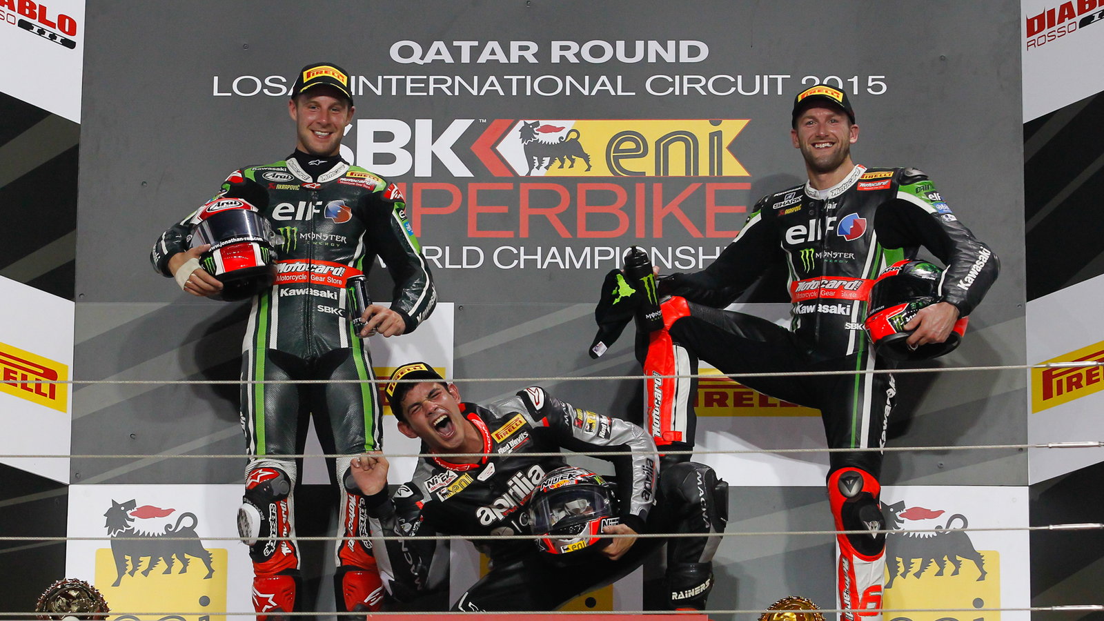 WSBK 2015: Qatar race two results