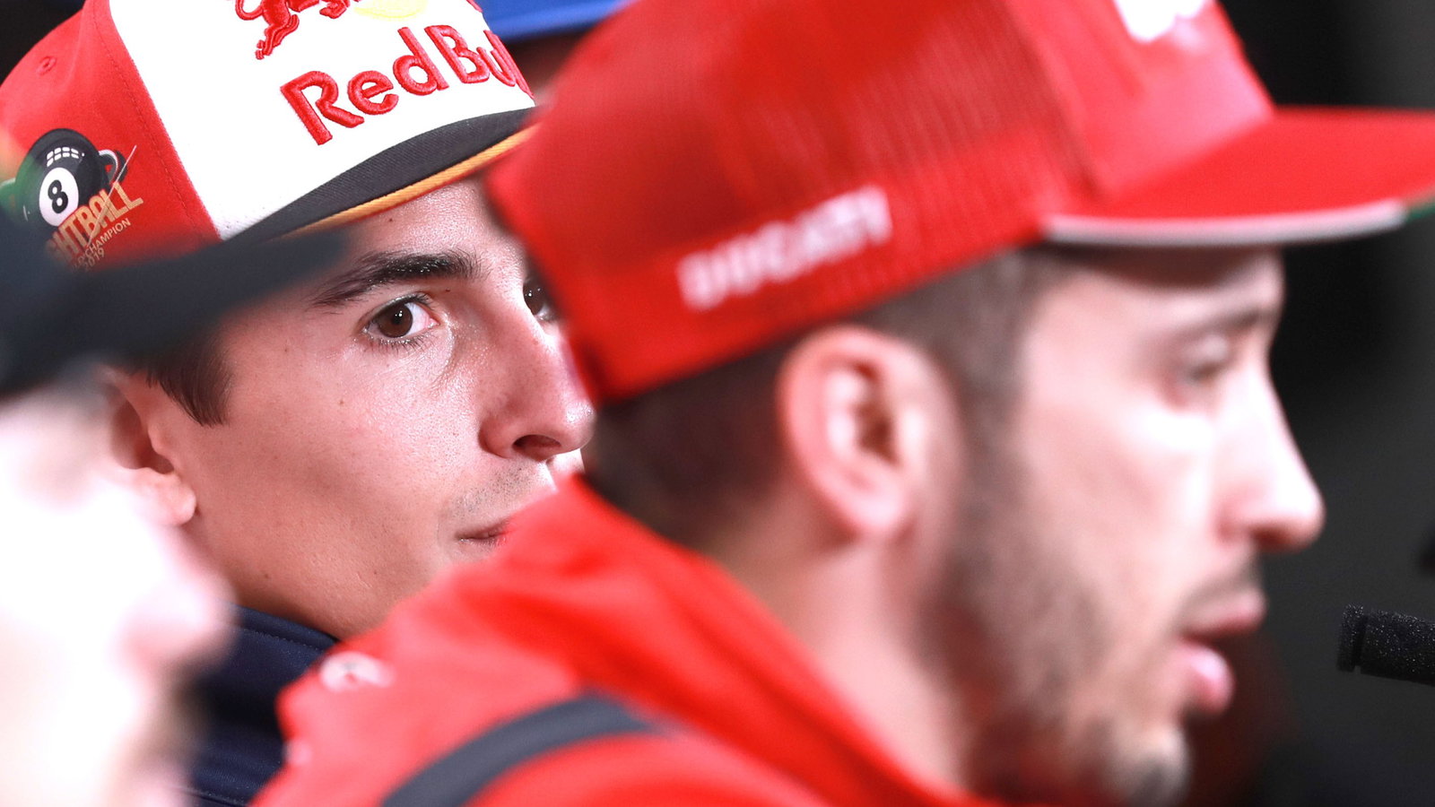 Marc Marquez, Andrea Dovizioso - Honda, Ducati