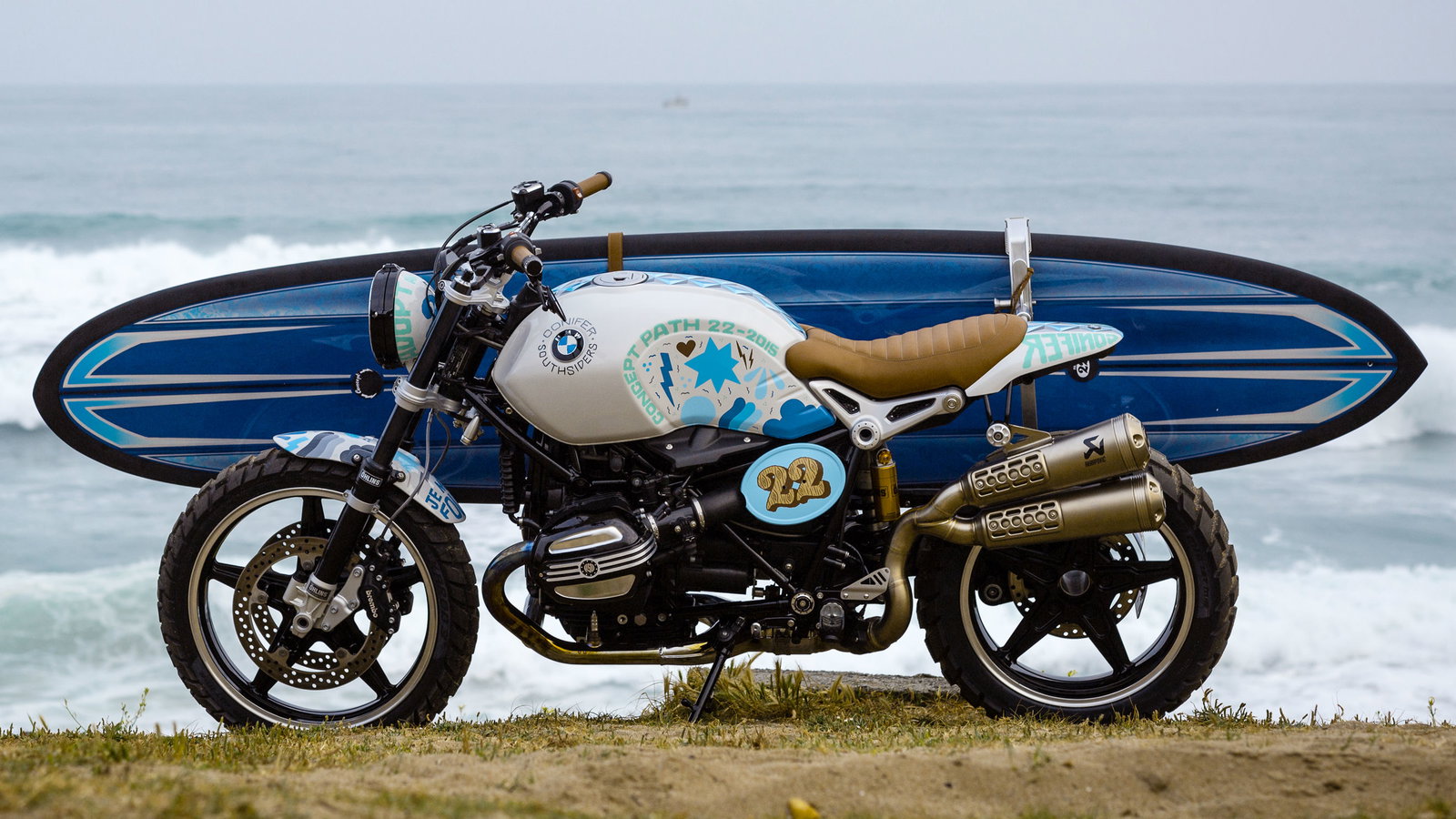 The R nineT Scrambler will be part of BMW's 2016 line-up