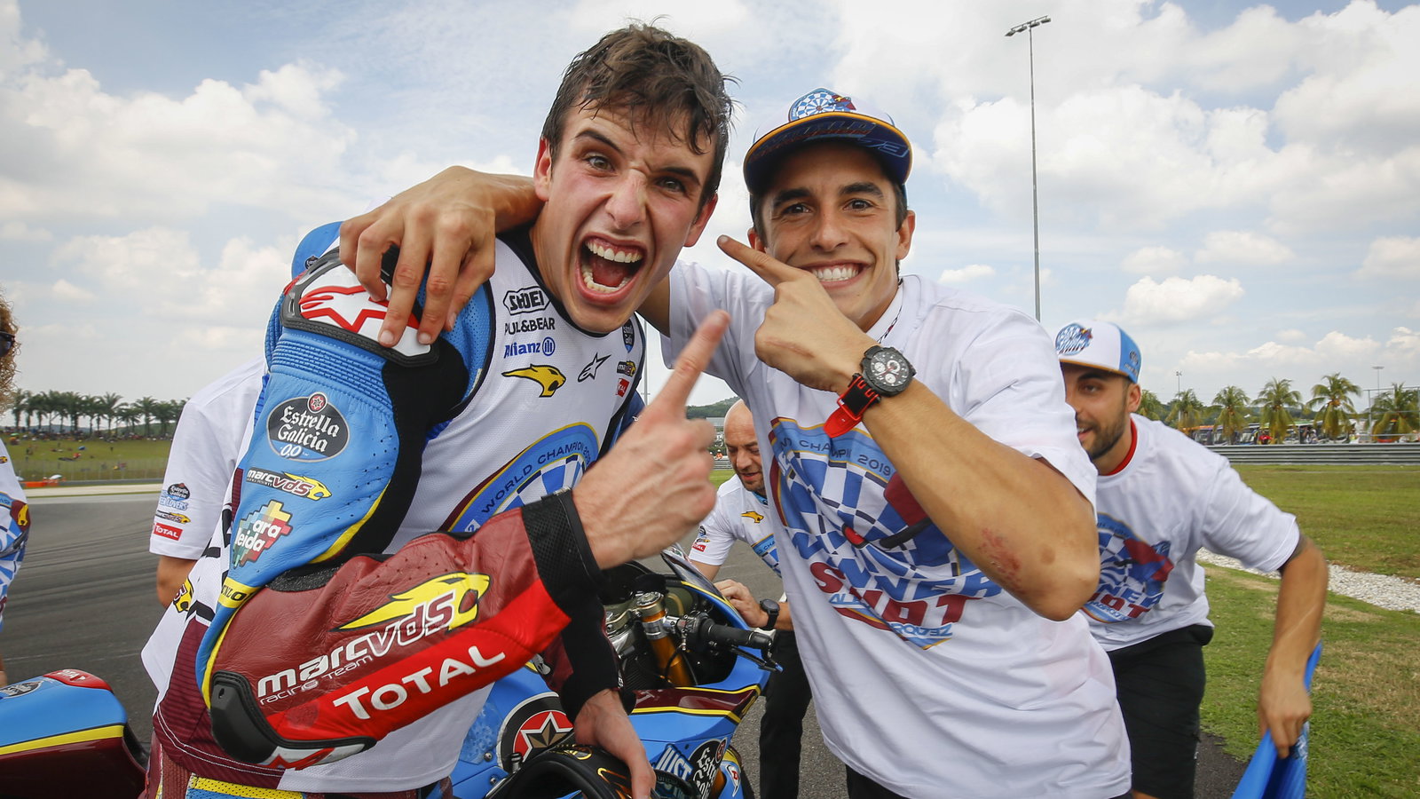 Alex Marquez, Marc Marquez 