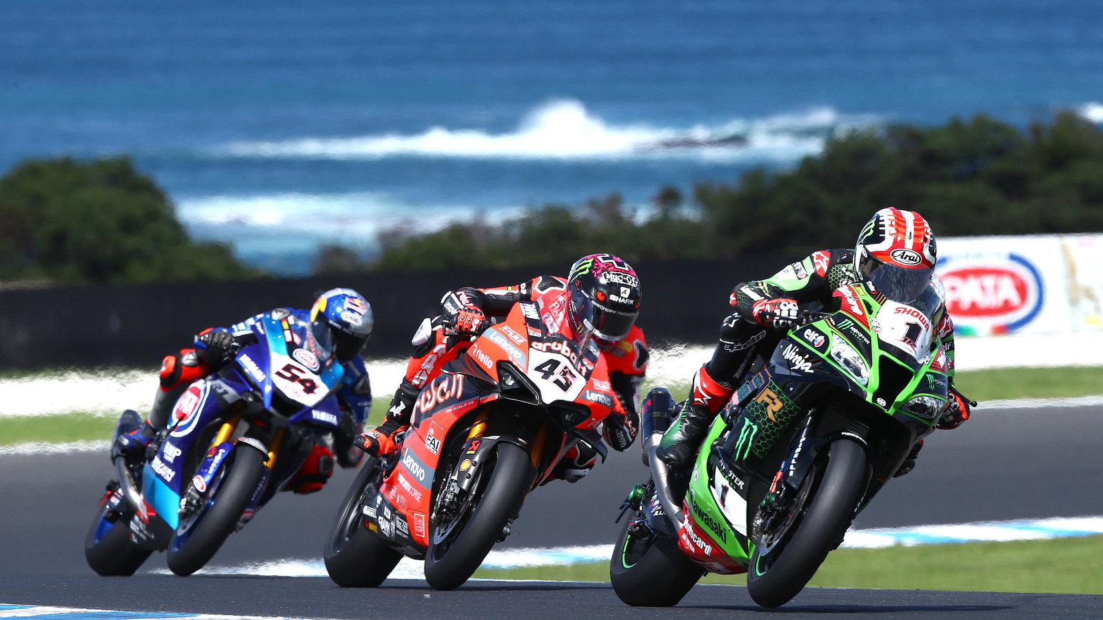 Jonathan Rea - Kawasaki Racing Team, start