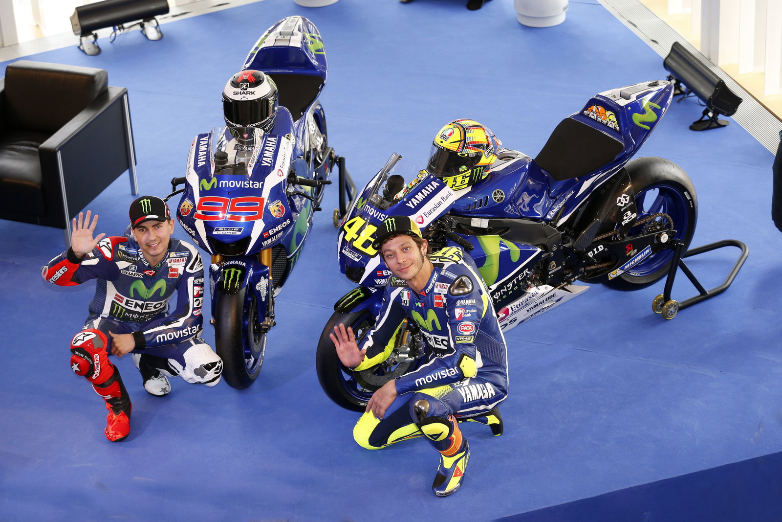 Yamaha unveils 2016 YZR-M1 MotoGP bike
