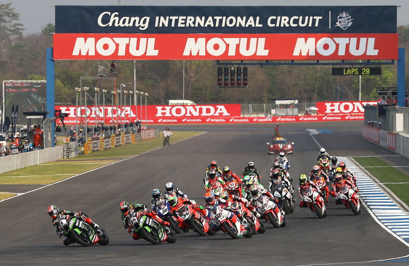 WSBK 2016: Buriram race one results