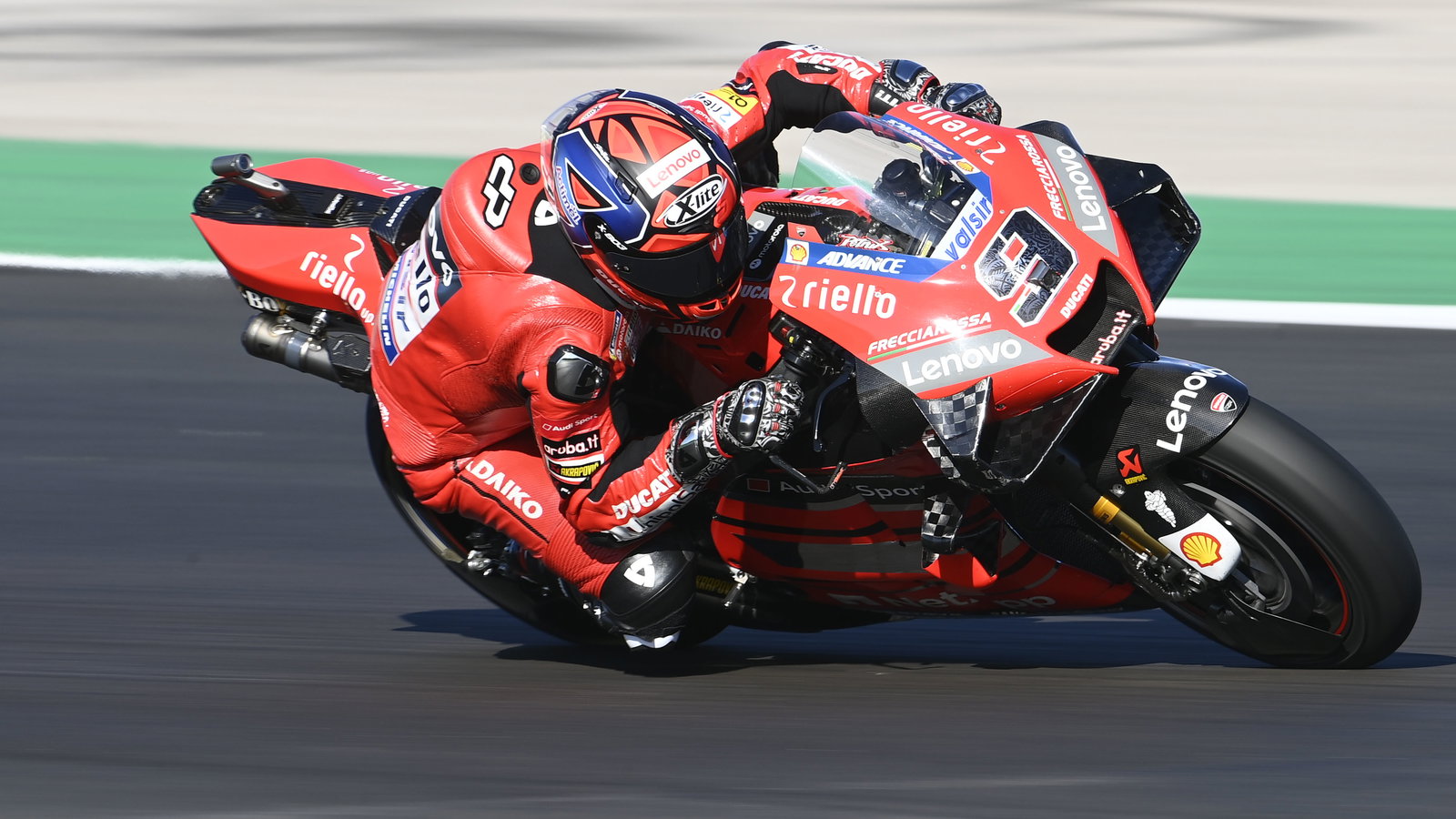 Danilo Petrucci, 2020 MotoGP Portuguese Grand Prix. - Gold and Goose