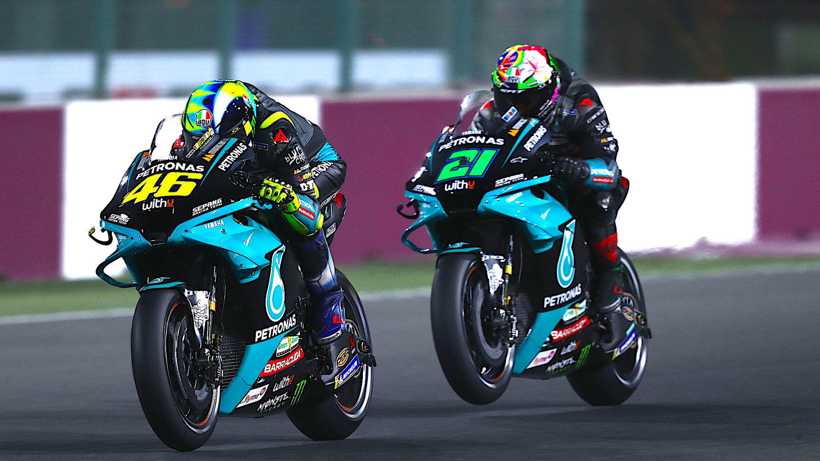 Valentino Rossi, Franco Morbidelli - Yamaha