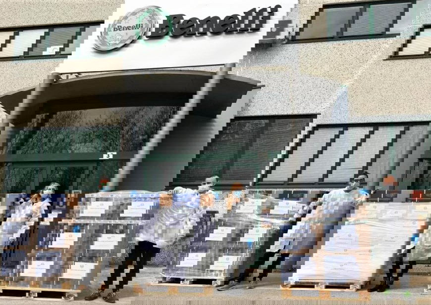 Benelli donates to coronavirus fight [credit: Benelli Facebook]