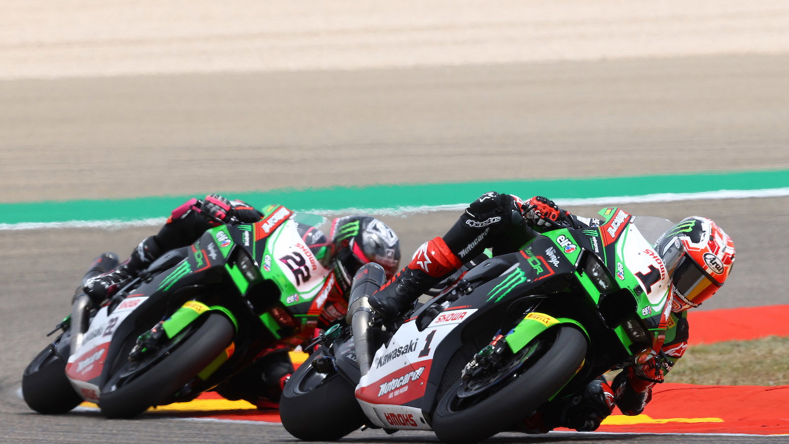 Jonathan Rea, Alex Lowes - Kawasaki ZX-10RR