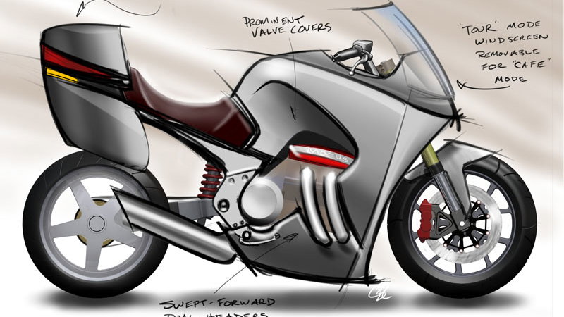 Meet Motus, they want to challenge Honda's VFR1200F